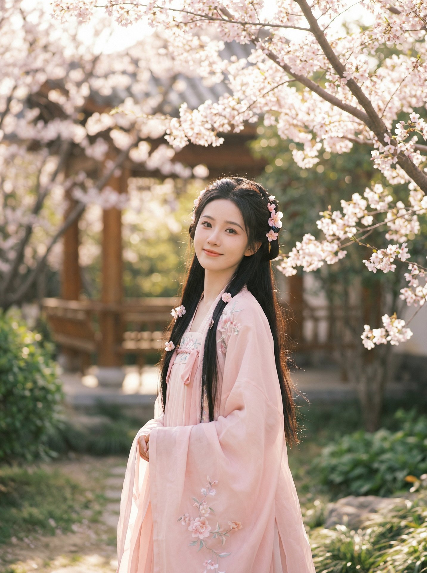 公园野战视频-古风汉服美少女写真视频